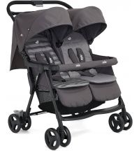 Joie Aire Twin Stroller with Rain Cover (0 Months - 3 Years)