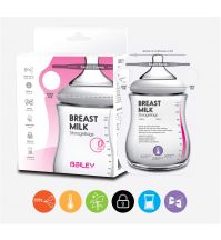 Bailey Fingerrest Breastmilk Bag with Thermal Sensor (200ml x 60pcs) | Made in Korea