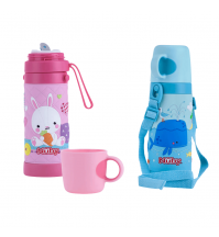 Nuby Stainless Steel 3D Thermos Bottle (2 Colors)