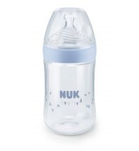 NUK Nature Sense 260ml Feeding Bottle (6-18m) 3 Colors 