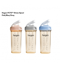Hegen PCTO™ 330ml/11oz Straw Cup PPSU (3 Colors) - Straw Bottle From 9 months and above
