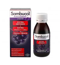 Sambucol Extra Defence Liquid 120ml (12y+) [Exp 08/22]