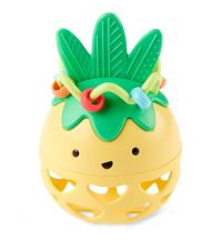 Skip Hop Farmstand Roll-Around Pineapple Rattle Baby Toy