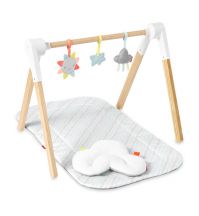 Skip Hop Silver Lining Cloud Wooden Baby Activity Gym