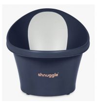 Shnuggle Bath Tub with Plug & Foam Backrest (5 Colors)