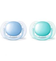 Philips Avent Ultra Soft Pacifier 0-6m 2 packs (2 Colours)