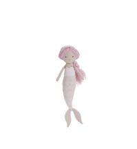Bubble Plush Pink Mermaid