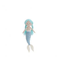 Bubble Plush Blue Mermaid