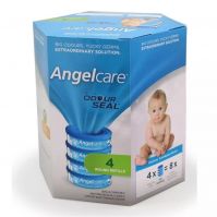 Angelcare Nappy Refills 4 Pk Cassettes