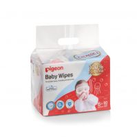 Pigeon 100% Pure Water Baby Wipes 80s x 6 packs