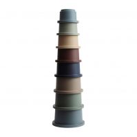 Mushie Stacking Cups Toy ( 4 Colours )