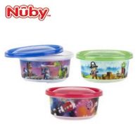 Nuby 300ml Wash and Toss Printed Bowls (3 Designs)