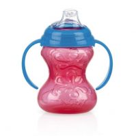 Nuby 8oz/240ml Click it Splash Twin Handle Trainer cup (3 colours)