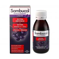 Sambucol Extra Defence Liquid 120ml (12y+) [Exp 09/2024]