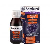 Sambucol Immuno Forte Liquid, UK Version, 120ml (3y+) [Exp 02/2024]