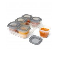 Skip Hop Easy-Store 2 Oz. Containers (Pack of 6) - Grey