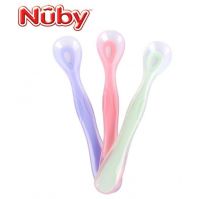 Nuby Silicone Spoon - Silicone Over (4M+)