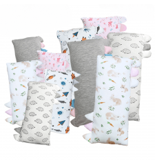 Cubble Comfy Pillow Medium 19cm x 38cm / Large 25cm x 55 cm (5 Designs) - Perfect Baby Sleeptime Hug Pillow