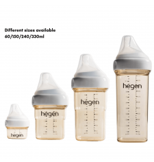 Hegen PCTO™ Feeding Bottle PPSU (4 Sizes: 60ml/2oz, 150ml/5oz, 240ml/8oz, 330ml/11oz)
